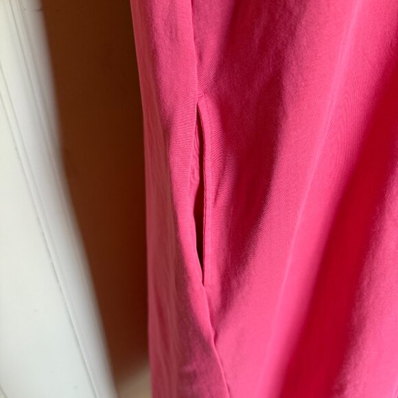 Uniqlo Airism Cotton Tee Dress Pink NWT - Picture 3 of 6